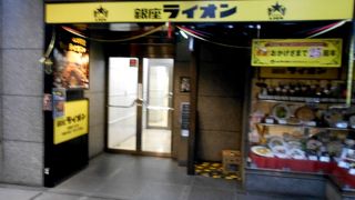 サッポロビール直営のビアレストラン