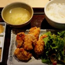 唐揚げ定食