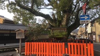 上賀茂神社、明神川の守護神