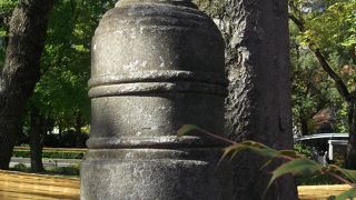 京橋にあった欄干柱