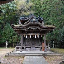 岡太・大瀧神社拝殿