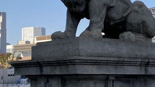 難波橋(ライオン橋)