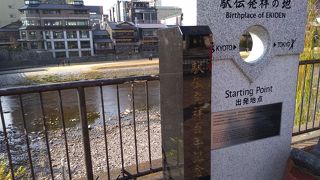 同じような駅伝の碑が、東京の上野にもあったことを思い出しました。