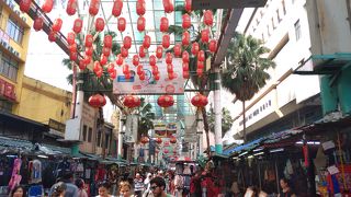 チャイナタウンのメイン通り