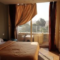 バルコニー付きのダブルの部屋