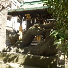 織姫・稲荷神社の狛狐