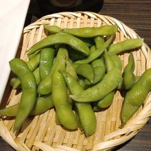 大きなつぶが入った枝豆