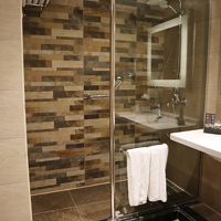 可動式シャワーですが、少し使いづらかったです