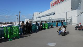 色々な飛行機が見られる