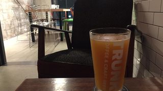 クラフトビールもコーヒーも美味しい