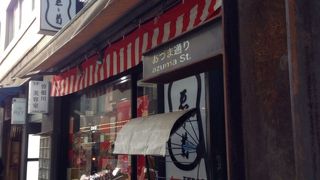 小さくても歴史のありそうな店が目に付く