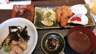 いろいろな牡蠣を楽しむなら牡蠣屋定食