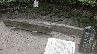 元寇船の碇石を展示