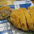 分厚いとんかつ、サービスも良し！