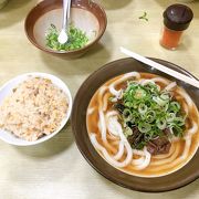 肉の甘みと出汁の絶妙なバランスの肉うどん