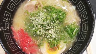 ラーメンは普通