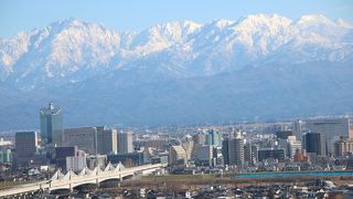 立山眺望の特等席