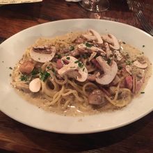 デュクセルクリームスパゲッティ