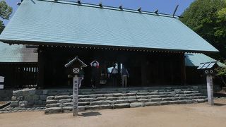 松山城登山道がすぐそば