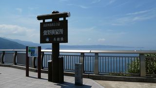 ドライブインのある展望所