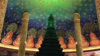 地下鉄と徒歩で行きました。