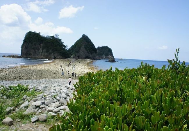 堂ヶ島のトンボロ 瀬浜海岸 クチコミ アクセス 営業時間 堂ヶ島温泉 フォートラベル