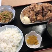 から揚げ定食