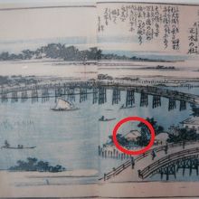 深川の芭蕉庵は、江戸時代の浮世絵等の中に、描かれてれています