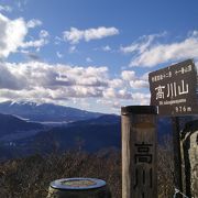 富士山の眺めがいいです。