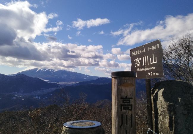 富士山の眺めがいいです。