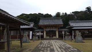 平戸城のすぐそば