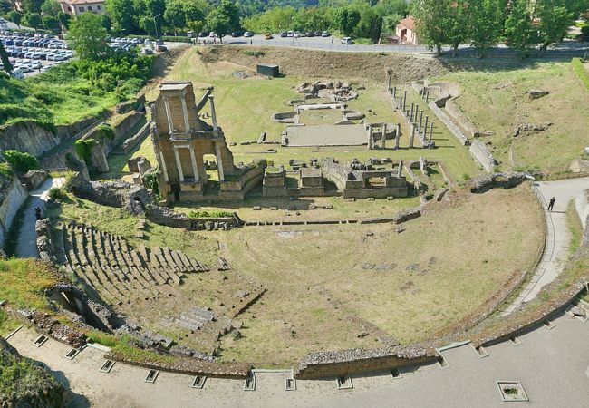 ローマの劇場跡