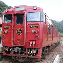 この車両が専用車両です