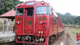 肥薩線の絶景を見られる列車です