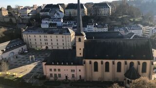 ボックの砲台の崖下