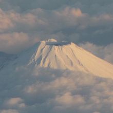 冬の富士山頂