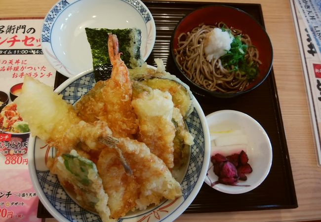 サクサクの天丼が美味しかったお店