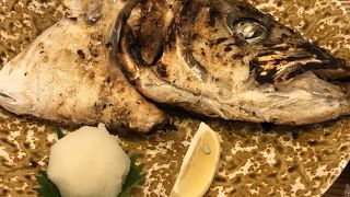 お刺身も焼き魚も美味しい