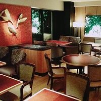 新設されたクラブラウンジです