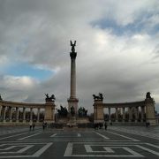 ハンガリーの歴史を感じる銅像が沢山