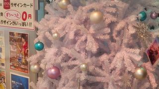 アナ雪仕様のクリスマスツリー