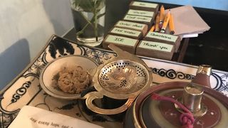 のんびり落ち着いた場所