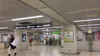 意外と小さい駅だった