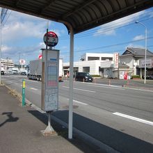最寄りの大分バス停・戸次