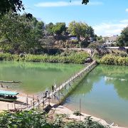 ルアンパバーンを流れる川