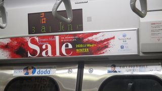 東京駅と横浜駅の間を往復する際に利用しました