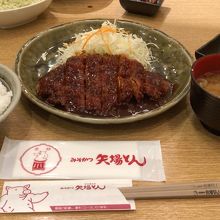 味噌カツ定食