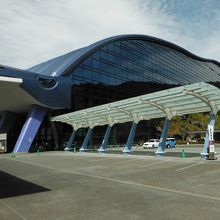 九州国立博物館(駐車場側)