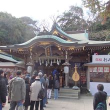 江の島神社辺津宮拝殿