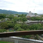 絶景の熊本城ビュー